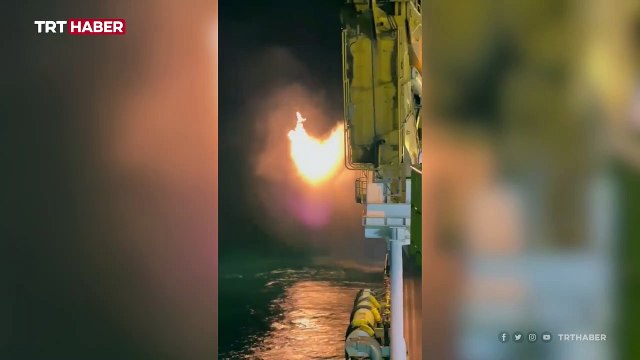 Bakan Dönmez Karadeniz gazının yakma testini paylaştı: Enerji bağımsızlığımızın ateşi