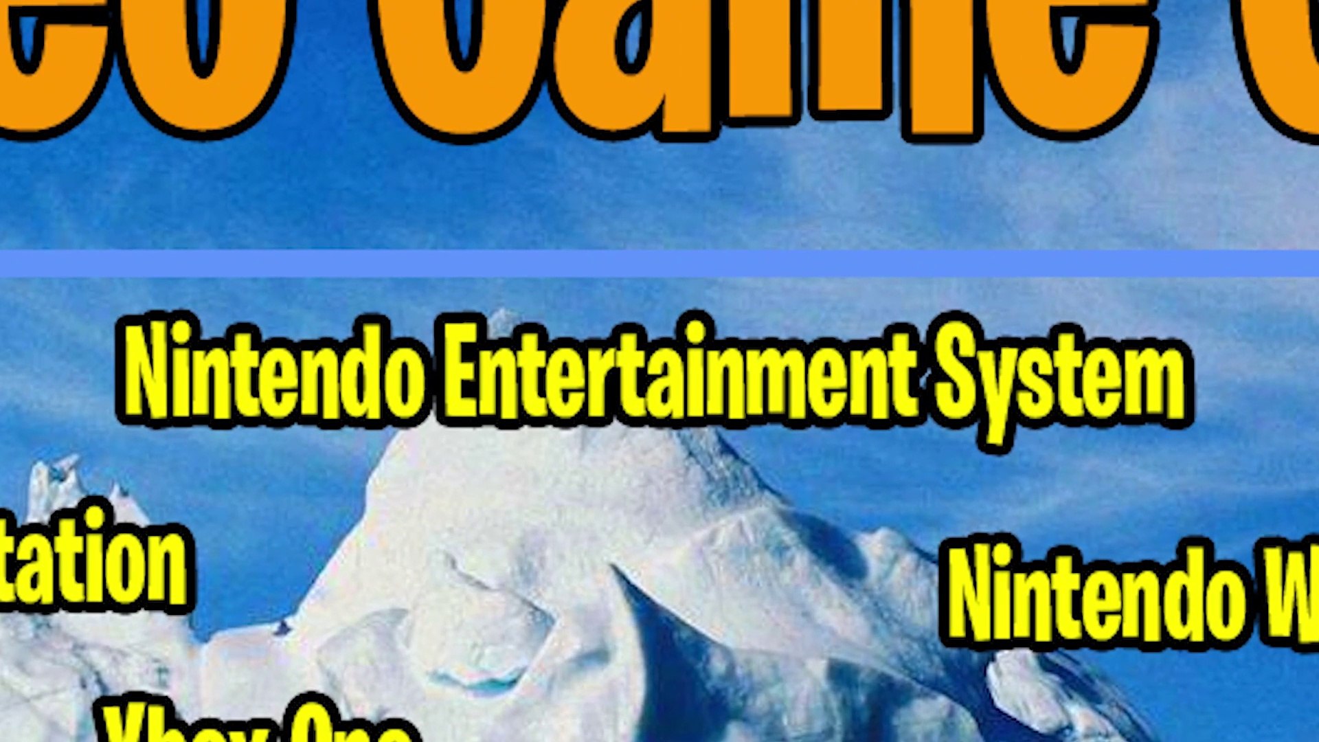 Tier 1: Every Video Game Console Ever Made!