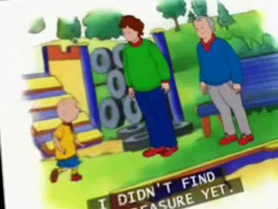 Caillou E074 - The treasure chest