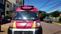 Idosa fica ferida ao sofrer queda em residência no Alto Alegre
