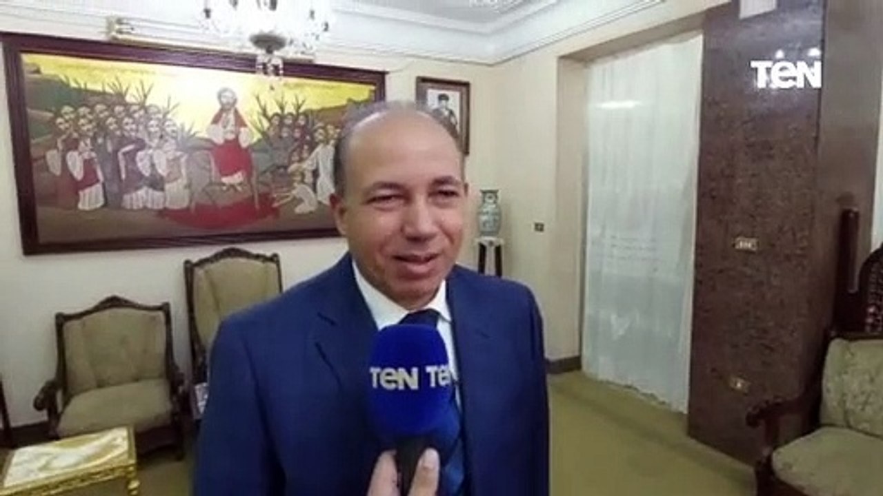 رئيس جامعة المنصورة يهنئ الأخوة الاقباط بعيد الميلاد المجيد