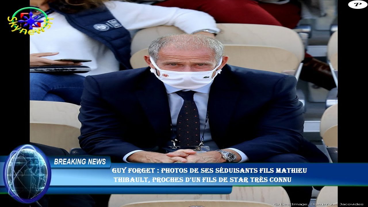 Guy Forget : Photos de ses séduisants fils Mathieu  Thibault, proches d'un fils de star très connu