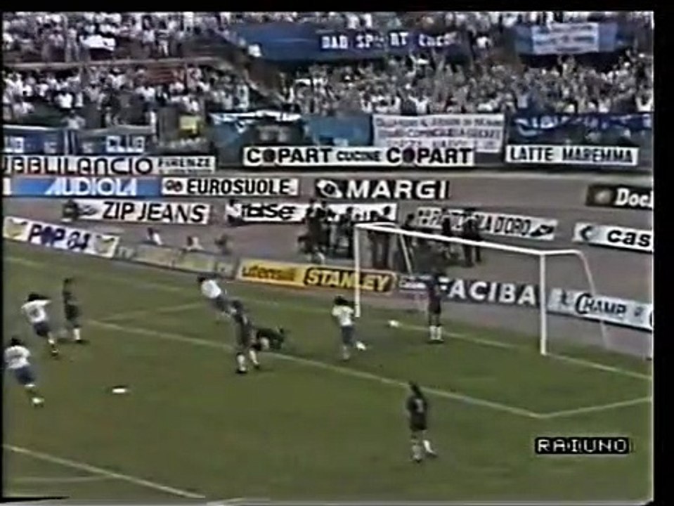 "CLASSICHE ANNI '80": SERIE A, STAGIONE 1987-88, FIORENTINA-NAPOLI 3-2!