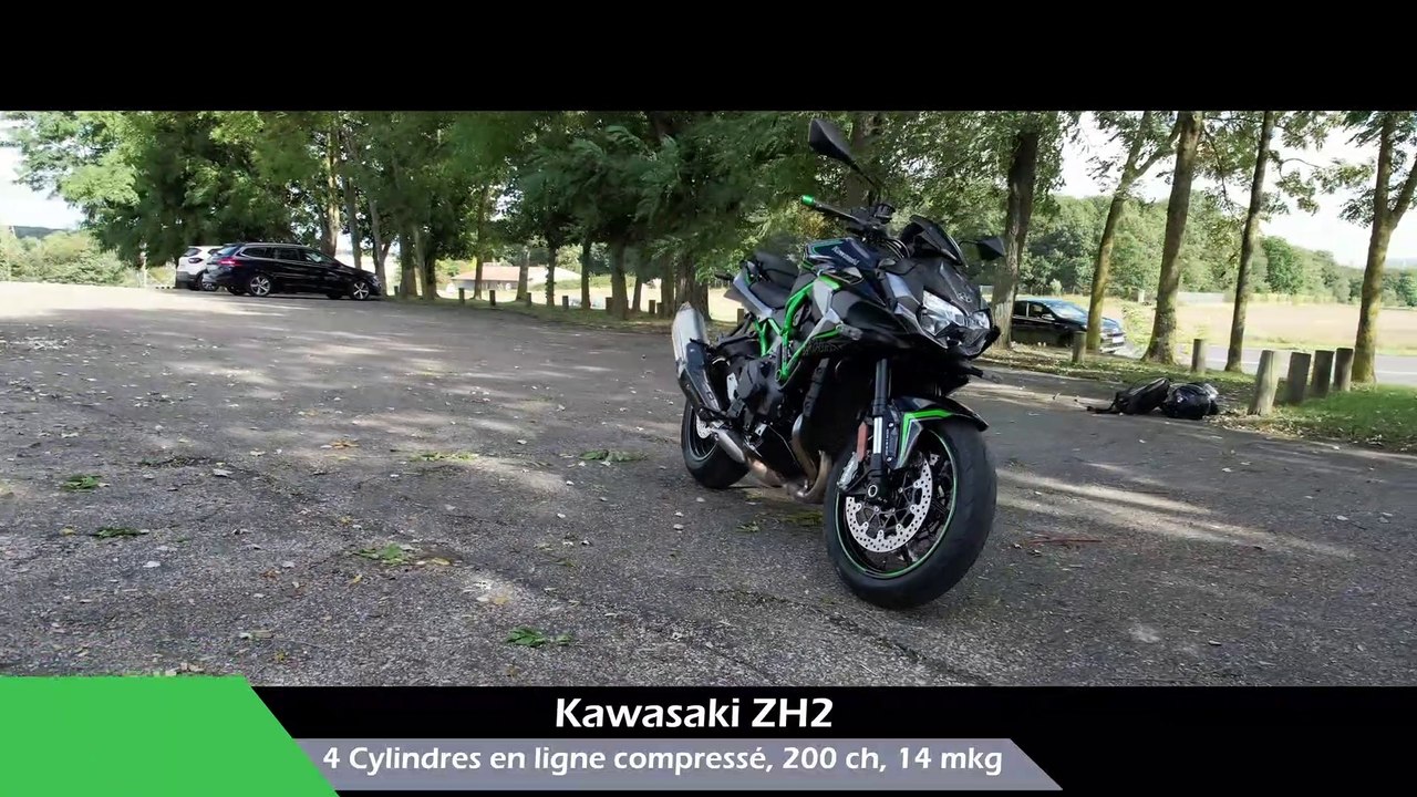 Essai Kawasaki Z H2: LA FOLIE A UN NOM!