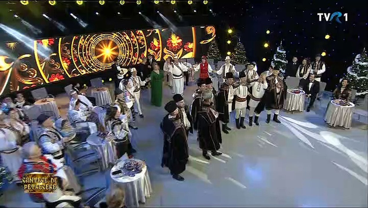 Grupul vocal „Burnasul” - Cate unul, cate doi (Cantece de petrecere - TVR 1 - 01.01.2023)
