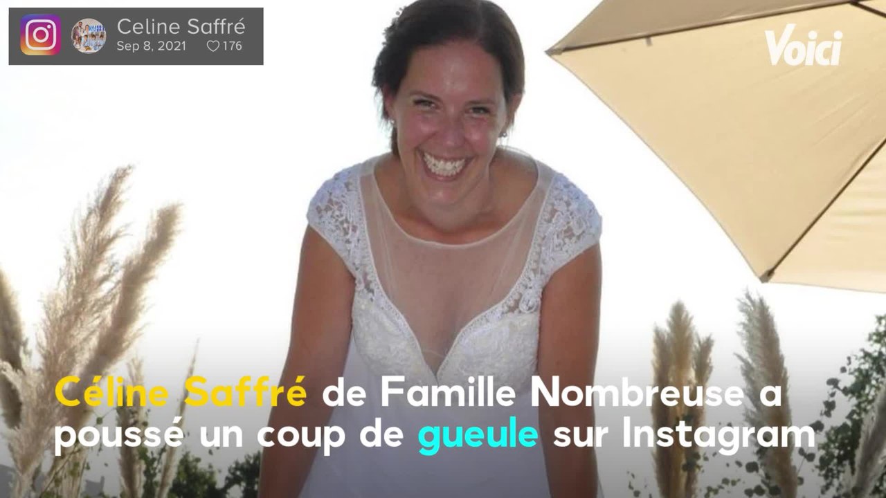 Voici - Céline Saffré (Familles nombreuses) : son coup de gueule après des remarques désobligeantes d'internautes sur son fils (1)