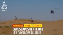 Landscapes of the Étape 7 / Stage 7  - #Dakar2023