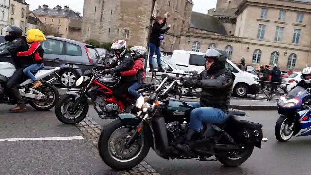 Orne. 250 motards en colère contre l'instauration obligatoire du contrôle technique