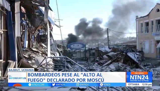 Gobierno ruso asegura que respeta el cese el fuego pese a bombardeos ucranianos