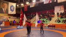 23 Yaş Altı Grekoromen Güreş Türkiye Şampiyonası, devam ediyor