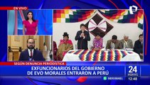 Doce operadores políticos de Evo Morales ingresaron al Perú en 27 ocasiones desde el 2021