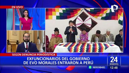 Doce operadores políticos de Evo Morales ingresaron al Perú en 27 ocasiones desde el 2021