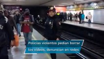 Prohíben grabar a testigos del choque de trenes en Línea 3 del Metro