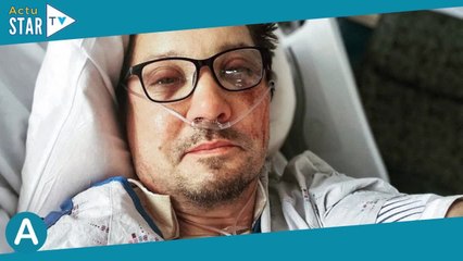 Jeremy Renner se filme en soins intensifs : mal en point mais bien chouchouté après son terrible acc
