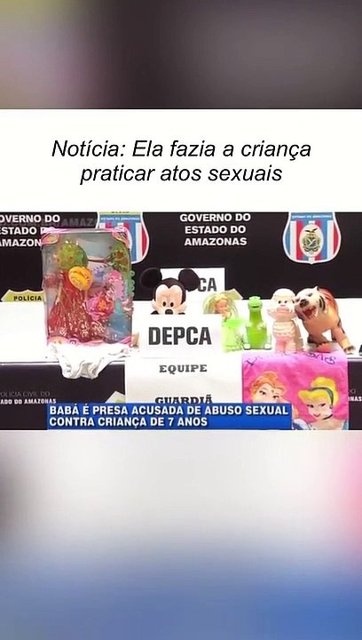 Prática de ato sexual em criança 