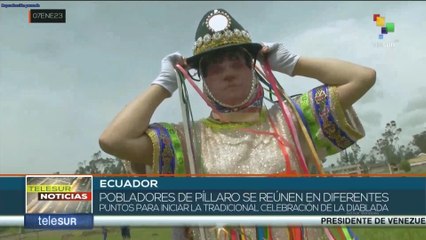 Ecuador: Finalizó la tradicional "Diablada de Píllaro"