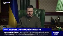 Volodymyr Zelensky réagit après l'échec du cessez-le-feu ordonnée par Vladimir Poutine