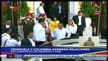 Presidente Nicolás Maduro despide a su homólogo Gustavo Petro