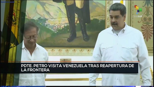 teleSUR Noticias 17:30 07-01: Presidentes de Venezuela y Colombia se reúnen en Caracas