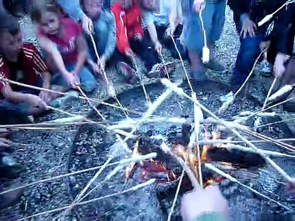 Spieß-Grill am Lagerfeuer 2011