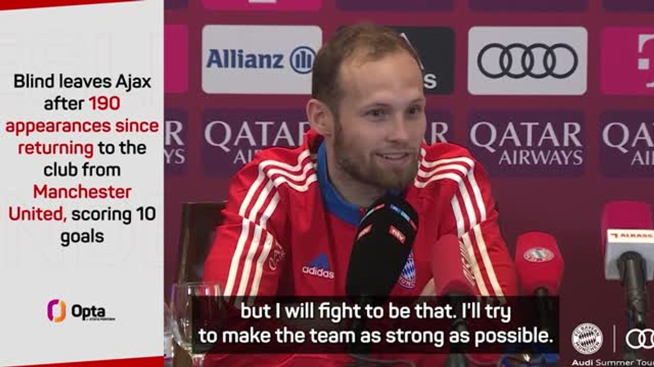 Blind silent on Ajax exit as he joins Bayern to...