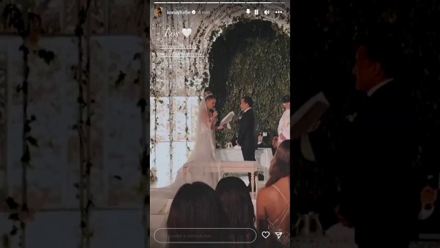 Brunella Horna en Instagram llora en el altar y dedica emotivas palabras a Richard Acua