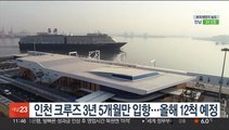 인천 크루즈 3년 5개월만 입항…올해 12척 예정