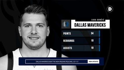 Dallas Mavericks Beat The New Orleans Pelicans, 127-117 | Luka Dončić 34 pts, 10, reb, 10 ast