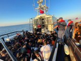 Sahil Güvenlik 2022 yılında Ayvacık açıklarında Yunanistan'ın geri ittiği 2 bin 225 kaçak göçmeni kurtardı