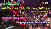 KARAOKE- Biết Đau Nhưng Vẫn Yêu Remix - DJ TGP X Hồ Gia Khánh