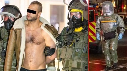 Almanya büyük bir kimyasal saldırıdan kıl payı kurtuldu! Şüpheli iç çamaşırlarıyla gözaltına alındı