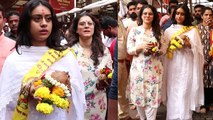 Kajol Daughter Nysa Devagan Siddhivinayak Mandir Darshan Video Viral, White Suit में आई नज़र |Boldsky