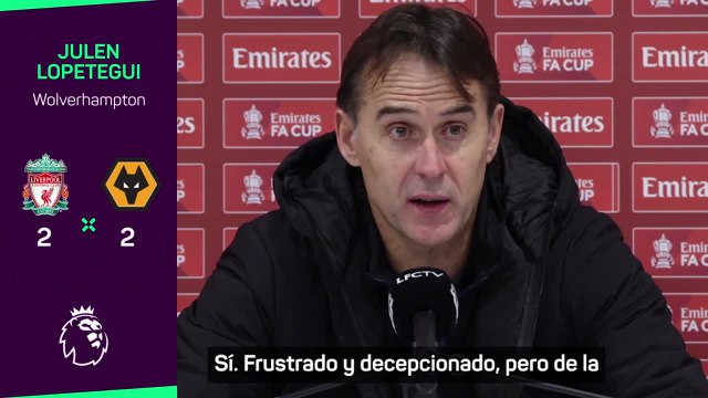 Lopetegui: Frustrados, pero somos capaces de competir