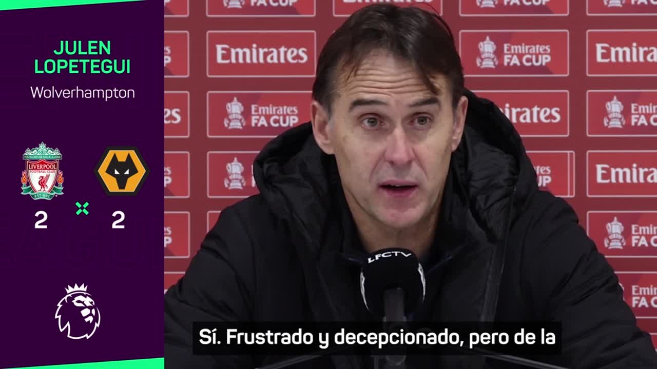 Lopetegui: "Frustrados, pero somos capaces de competir"