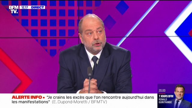 Éric Dupond-Moretti: Je souhaite que la durée des procédures soit divisée par deux d'ici la fin du quinquennat