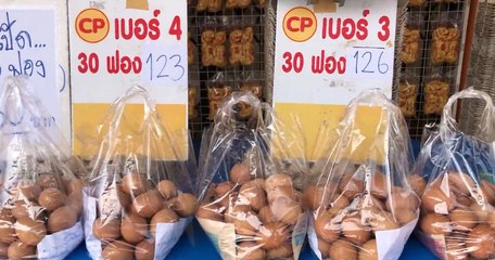 ไข่ไก่ราคาพุ่งลูกละ 4 บาท สวนทางกับรายได้ที่ค่าแรงขั้นต่ำ 240 บาท