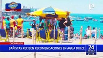 Chorrillos: realizan campañas de prevención en playa Agua Dulce