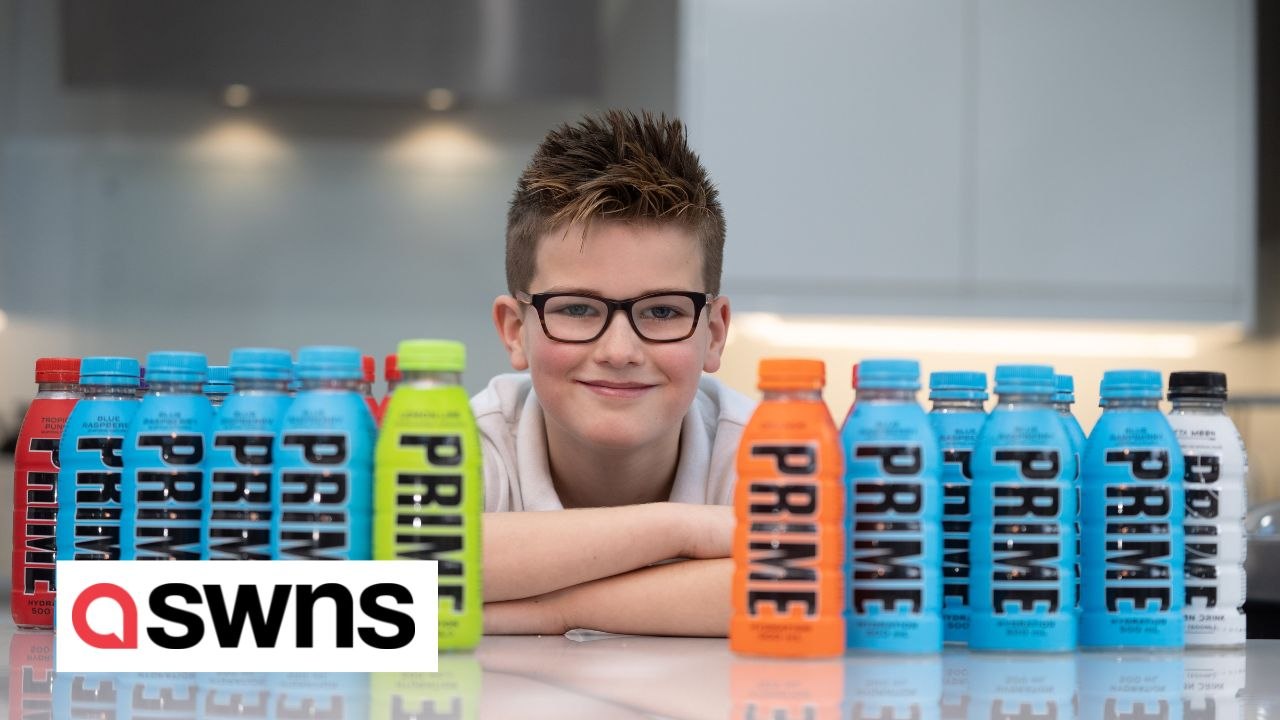 Budding “little Del Boy” makes tasty profit by re-selling EMPTY bottles of Prime energy drink