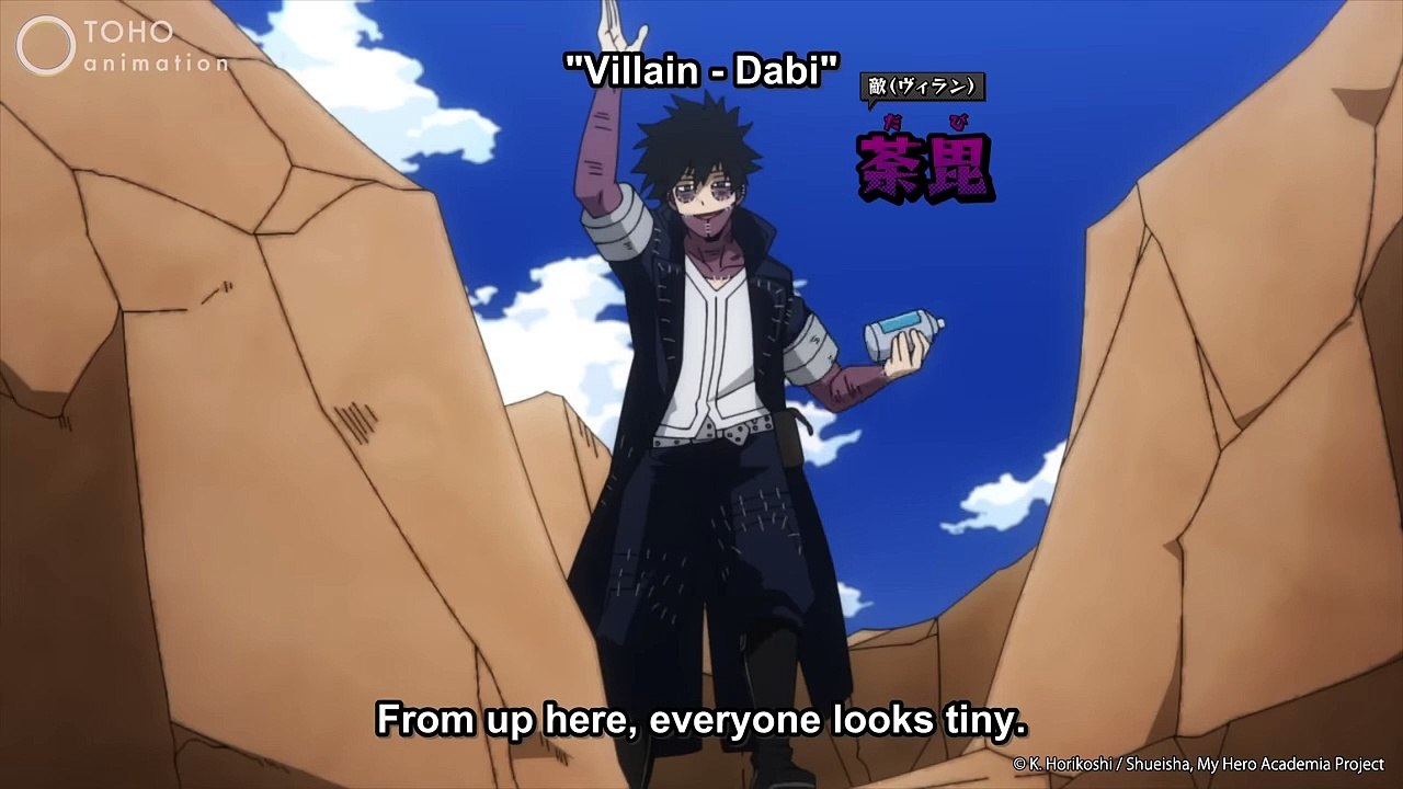 Dabi's Identity Revealed - My Hero Academia - Vidéo Dailymotion
