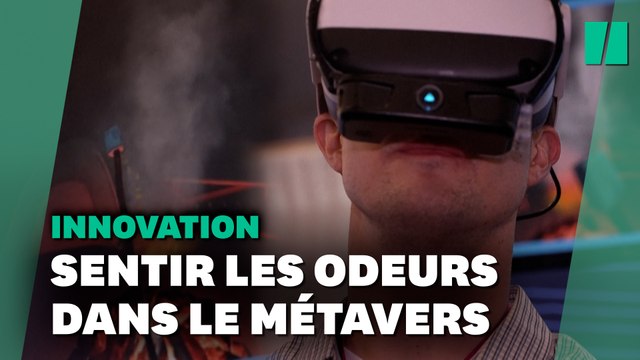 Avec ce casque VR, il est possible de sentir les odeurs dans le métavers