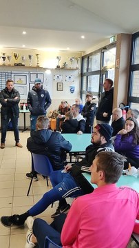 VOEUX ET GALETTES AUX SENIORS FEMININS ET MASCULINS CE SAMEDI 7 JANVIER