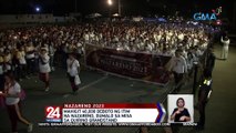 80,000 deboto ang nakiisa sa Walk of Faith ─ Quiapo Church | 24 Oras Weekend