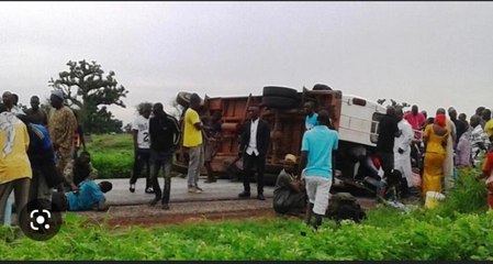 Graaave accìdent à 6 km de Kaffrine  entre 2 bus: bilan provisoire 38 mòrts.