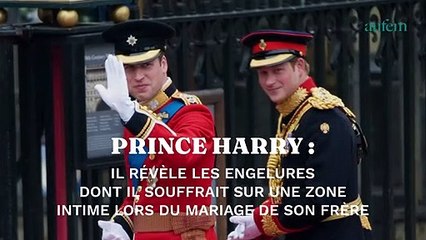 Prince Harry : il révèle les engelures dont il souffrait sur une zone intime lors du mariage de son frère