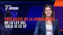Se cumplen tres meses de la aprobación de la ley del 'Sólo sí es sí'