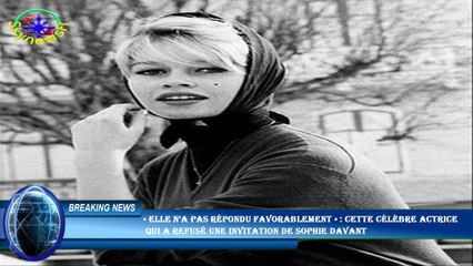 « Elle n’a pas répondu favorablement » : cette célèbre actrice  qui a refusé une invitation de Sophi
