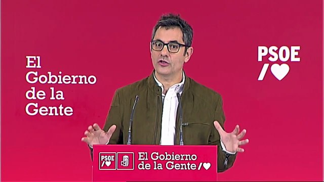 Bolaños insta a Feijóo a “aceptar la realidad” y a dejar de “sembrar el miedo” con “profecías que no se cumplirán”