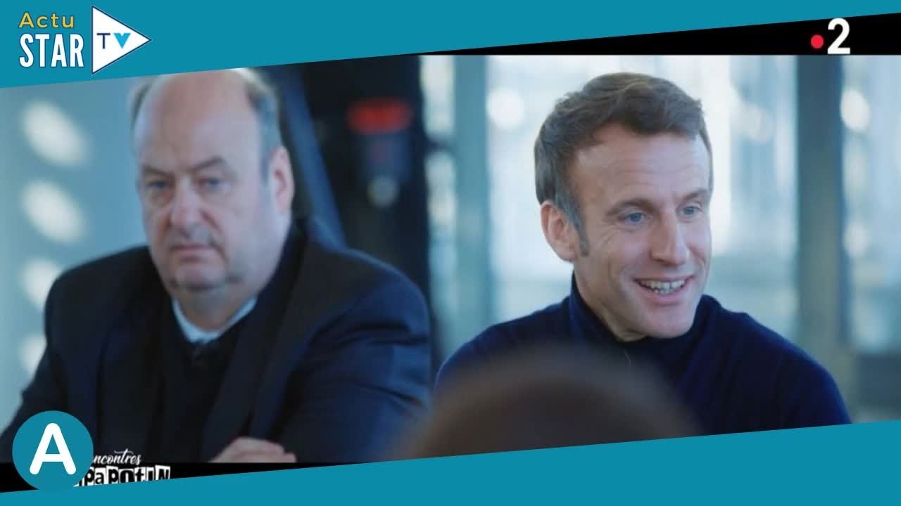 "C'est pas comme la prof de maths" : Emmanuel Macron défend son amour pour Brigitte, esquive mémorab