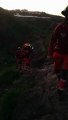 Los bomberos acuden a rescatar a un senderista de 86 años en el barranco de Chinamada