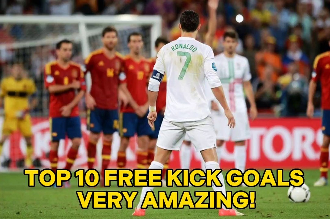 BEST 10 FREE KICKS GOALS ARE AWESOME CRISTIANO RONALDO,ZIYECH,DI MARIA